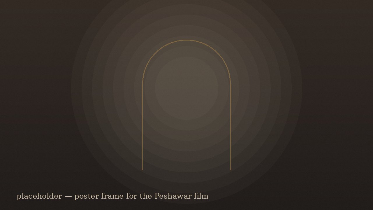 Still frame from the KKR Restaurant film about Peshawar